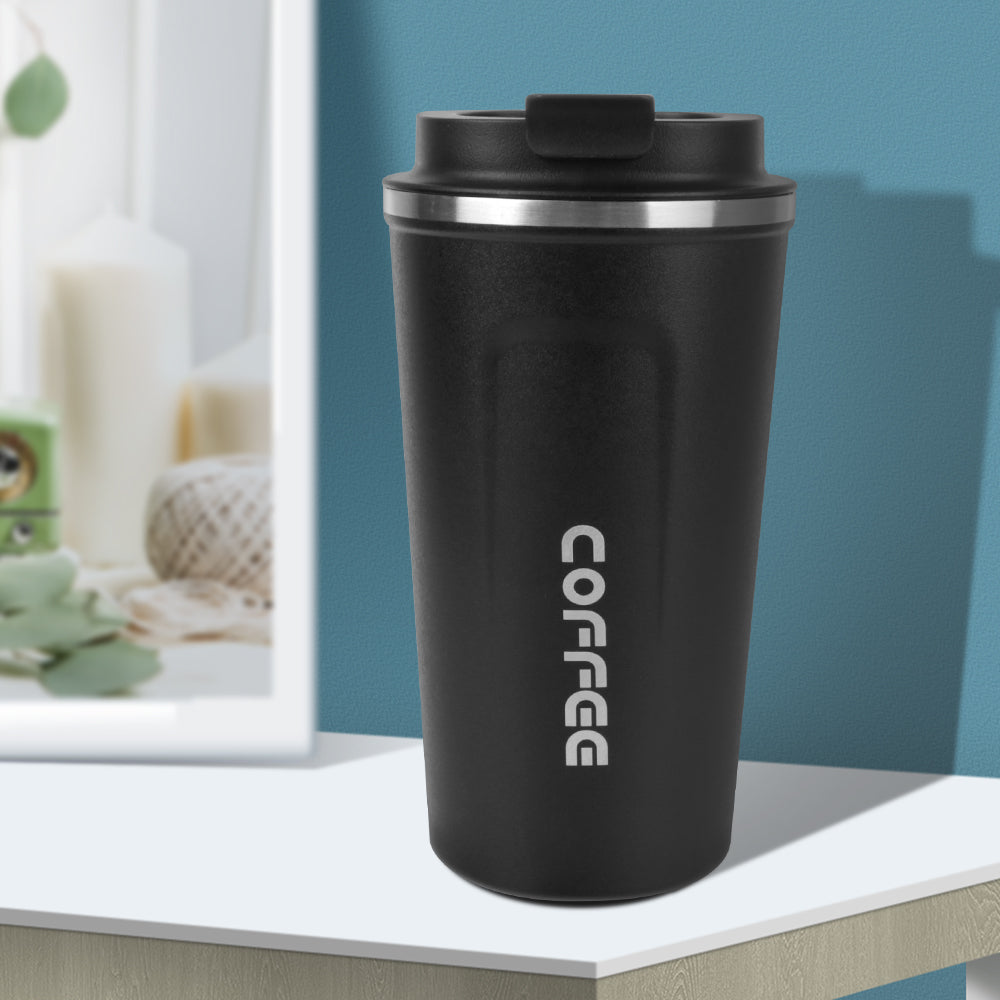 Coffee Mug Leak_Proof Travel Thermo Cup 380/510ML Double Stainless Steel Thermo Cafe Car Thermos Mug for Tea Water Coffee