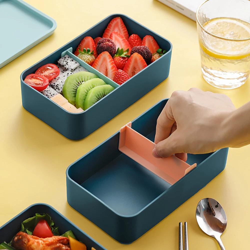 Portable Stainless Steel Thermal Lunch  Box For Kids School Microwave Box Thermal Lunch Box Salad Fruit Food Container Box