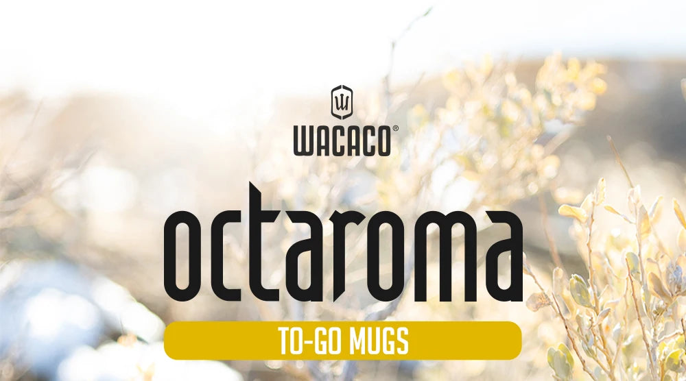 WACACO Octaroma Vacuum Insulated Coffee Mug, Double-wall Stainless Steel Travel Tumbler, 6/10/15 fl oz, thermo, Valentines Gift