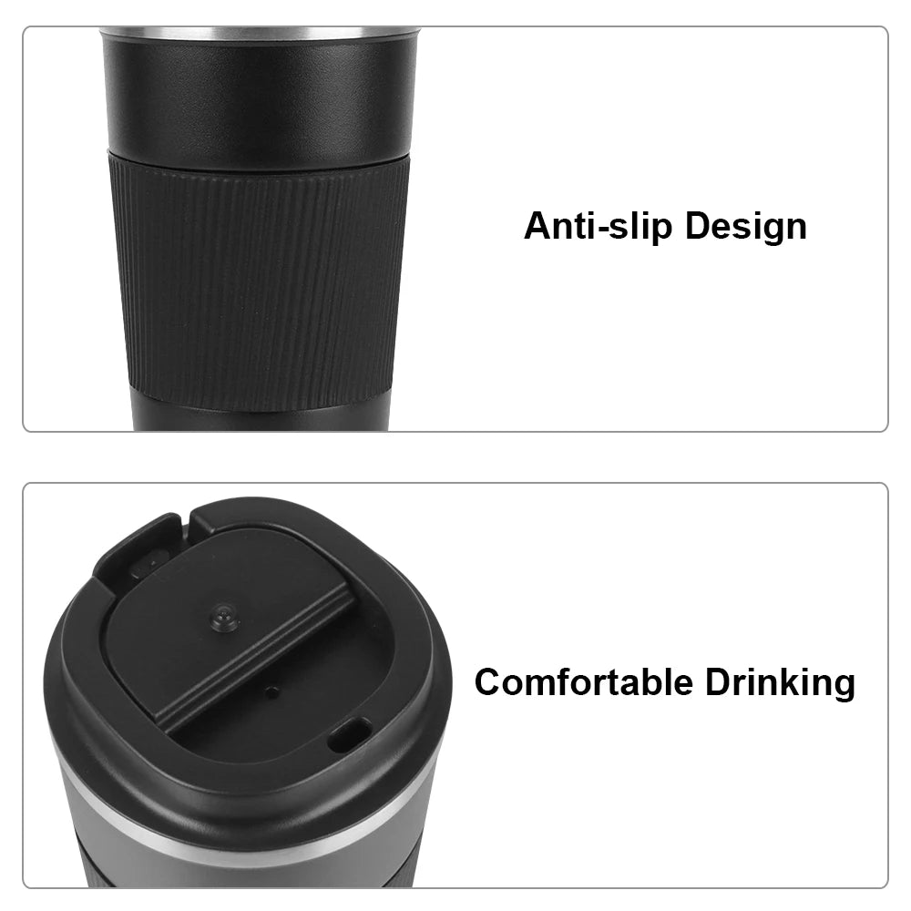 510ml Coffee Thermos Mug Suitable for outdoor Stainless Steel Multipurpose Portable Business office Cup - Gabriel