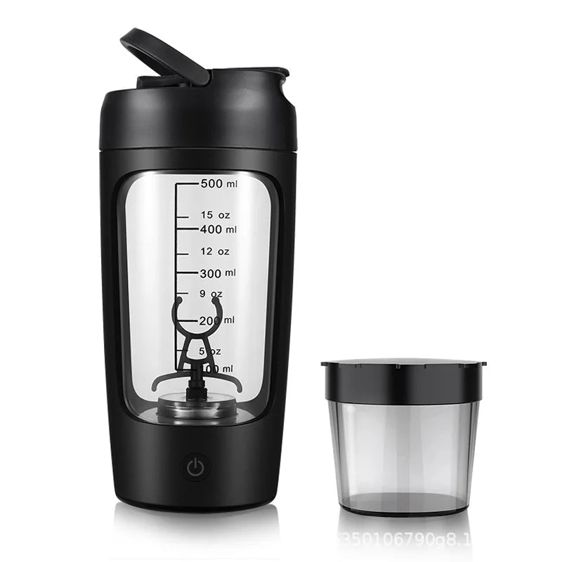 650 ml Multifunktions-Mischbecher, automatischer, tragbarer, wiederaufladbarer Mini-Shaker-Becher, für Sport und Fitness, Proteinpulver-Mischbecher