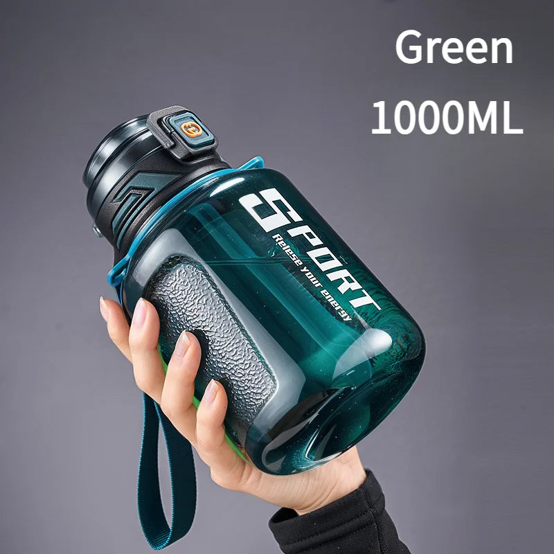 GIANXI Sport Water Bottle Large Capacity Thickened Cups Outdoor One Cover Double Drink Portable Sealed Leak-Proof Drinkware