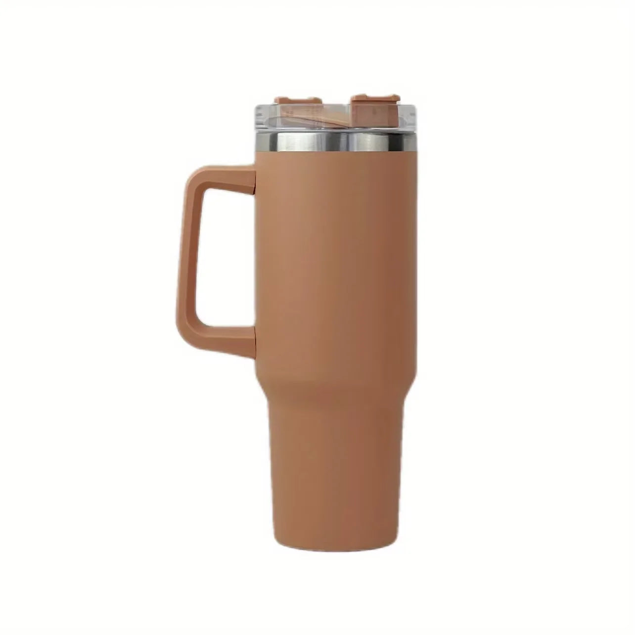 40oz Tumbler Vakuumisolierte Thermoskanne Benutzerdefinierte Reisebecher Edelstahl Wasserflasche Kaffeebecher mit Griff Outdoor Drinkware