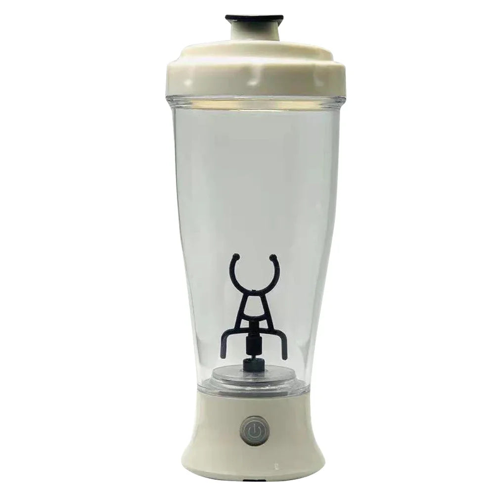 350ml Electric Protein Shaker Mixing Cup Automatic Self Stirring Water Bottle Mixer One-button Switch Drinkware for Fitness Gym