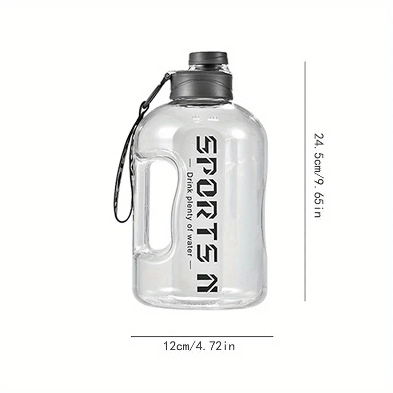 1700ml Unisex water bottles for sports, fitness, cycling and daily hydration