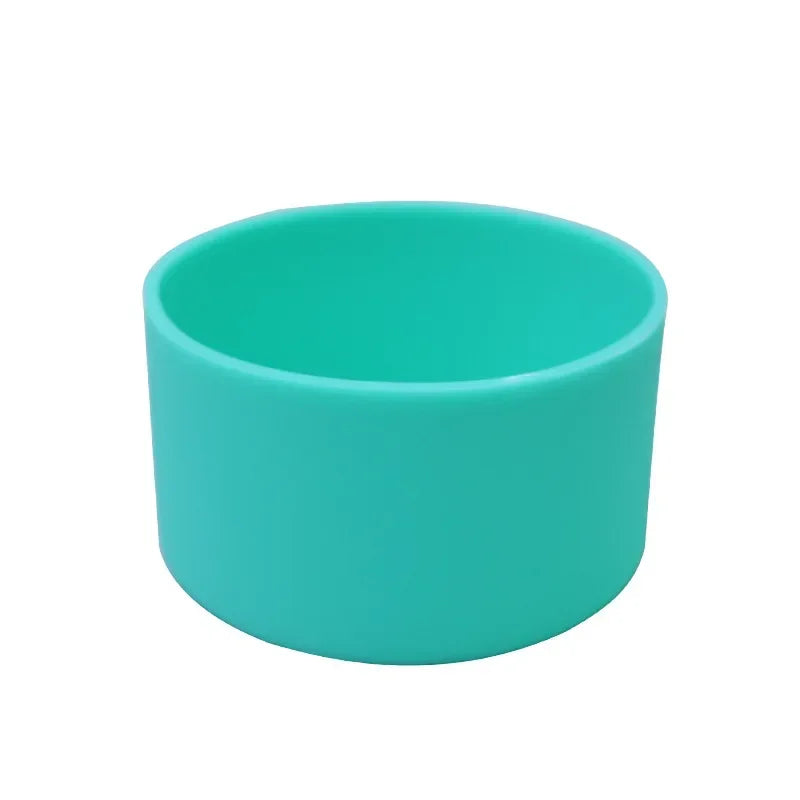 Universal 7.5cm Soft Food Grade Silicone Bottom Cup Sleeve Cover For Stanley 40oz Ice Flow Flip 30 Oz 20 Oz Water Bottle