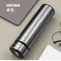 500ml Stainless Steel Thermos Bottle with Digital Temperature Display LED Intelligent Temperature Measurement Cup Vacuum Flask