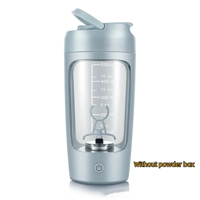 650ml USB Electric Portable Whey Protein Shaker bottle Fully Automatic Stirring Cup Rechargeable Gym BA Free Cocktail Blend