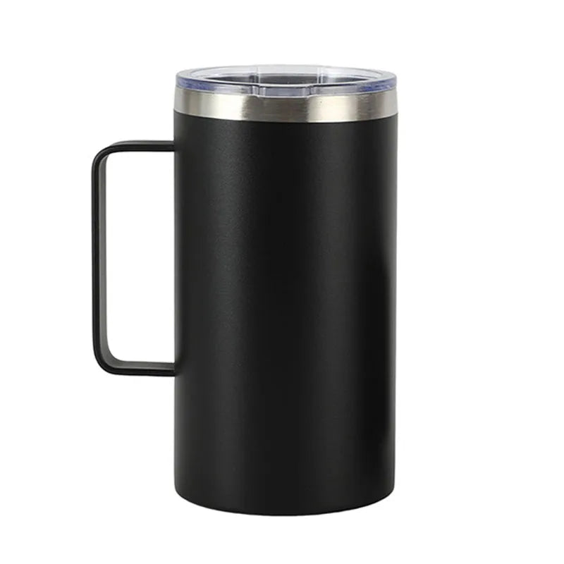 680 ml Edelstahl-Kaffeetasse, Thermosbecher, auslaufsichere Thermoskanne, Reise-Thermo-Vakuumflasche, isolierte Tasse, Wasserflasche