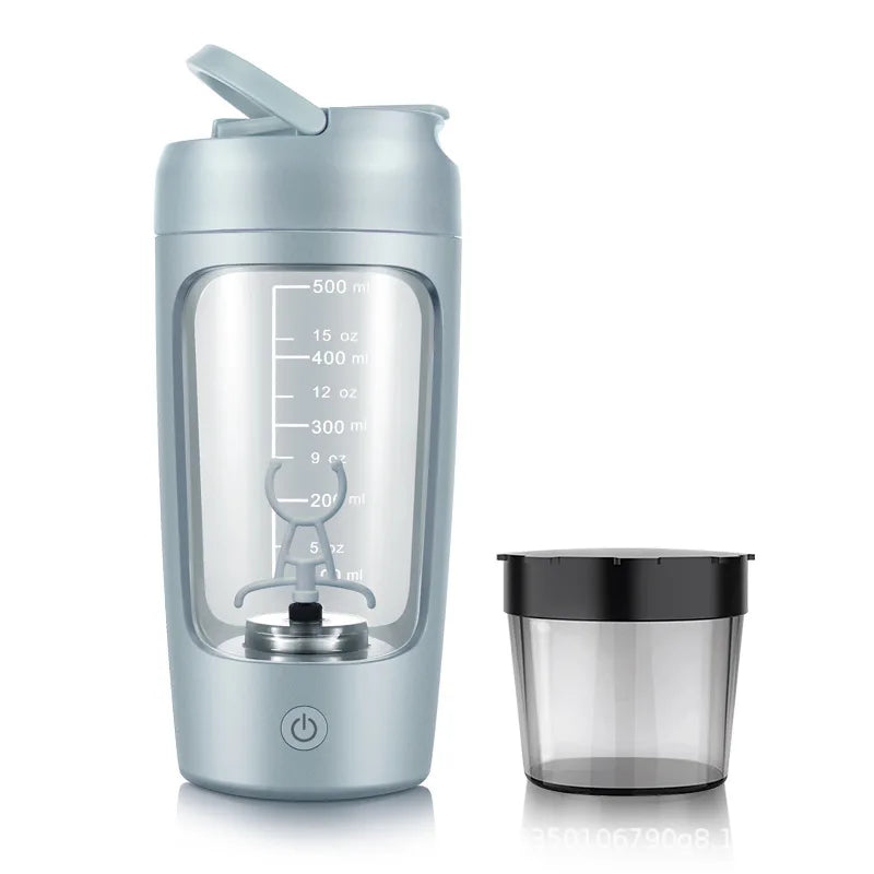 650ml USB Electric Portable Whey Protein Shaker bottle Fully Automatic Stirring Cup Rechargeable Gym BA Free Cocktail Blend