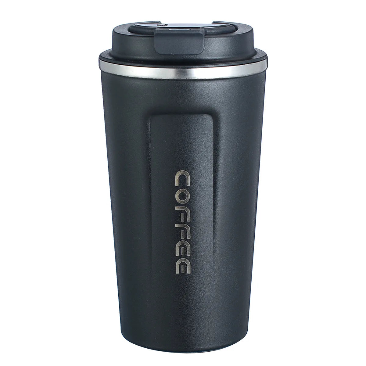 Intelligent temperature display thermos cup 304 stainless steel double-layer thermos cup Coffee cup Business car thermos cup