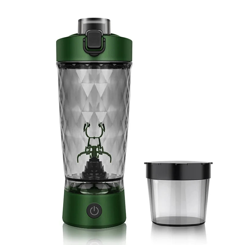 650 ml Elektrischer Proteinpulver-Mischbecher Automatischer Shaker-Flaschenmixer Shake-Flasche Milchkaffee-Mixer Wasserkocher für das Fitnessstudio im Freien