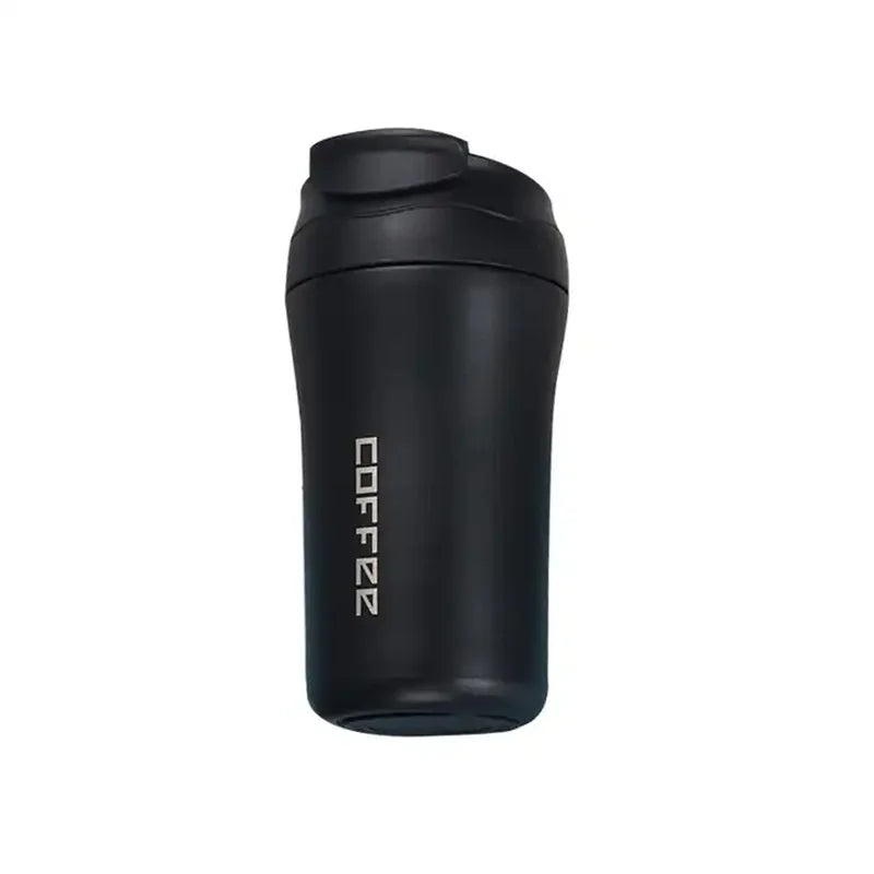 Stainless Steel Insulated Travel Mug with Straw Coffee Tumbler Reusable Double Wall Vacuum Flask Coffee Cup Office Water Bottle