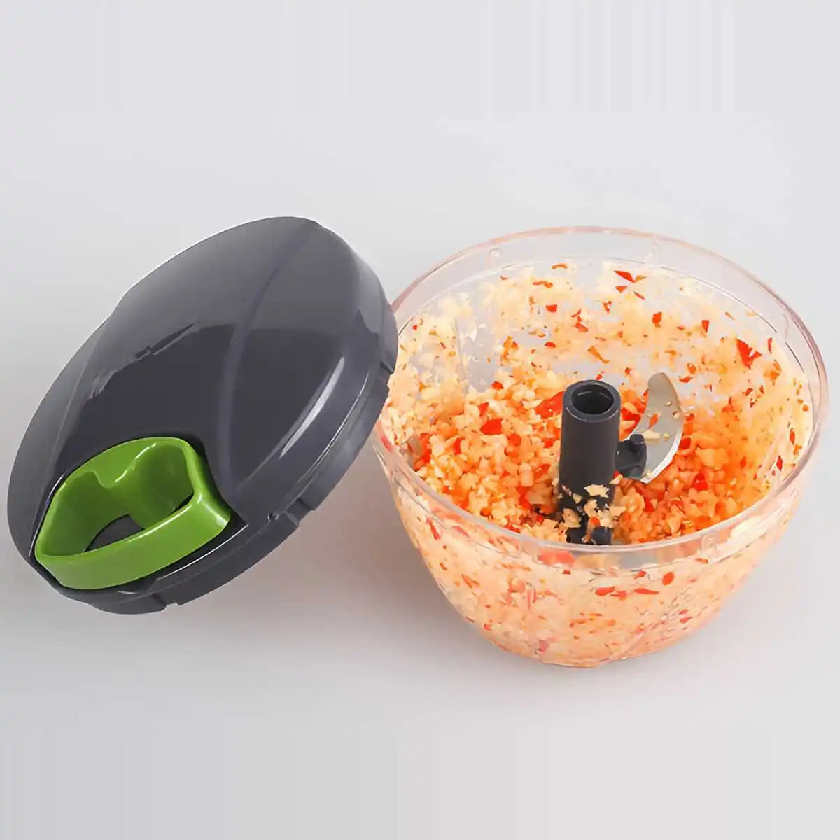 600/1000ml Manual Food Chopper Hand Pull String Vegetable Cutter Onions Garlic Chopper Fruits Herbs Nuts Kitchen Food Processor