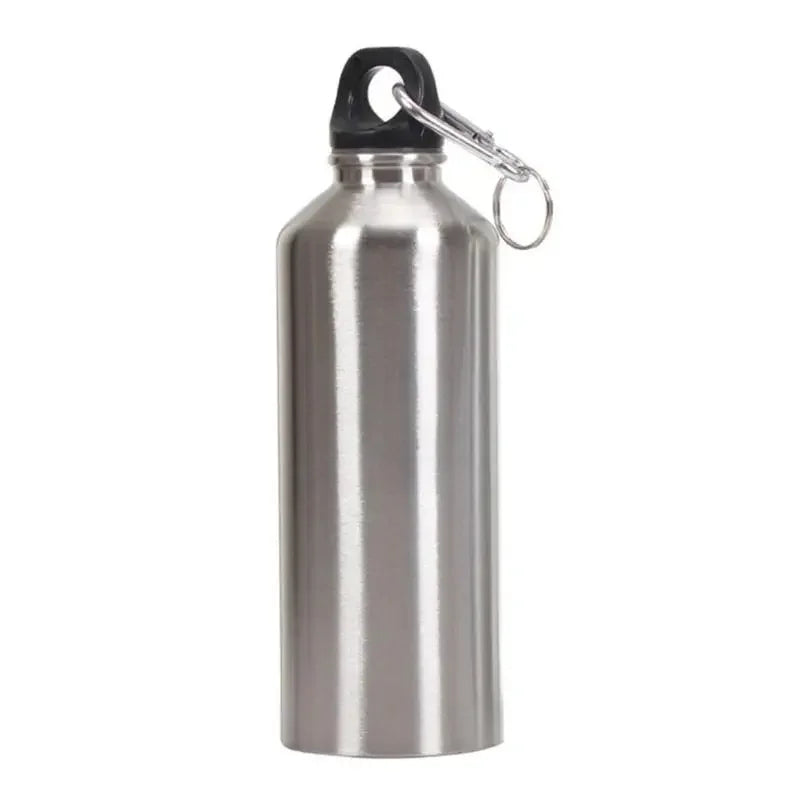 400ml 500ml 600ml Aluminum Water Bottle Water Bottles Outdoor Exercise Bike Sports Drinking Kettle with Lid easy to carry