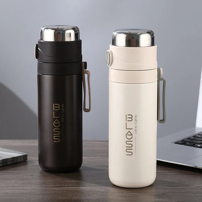 Thermos Bottle Stainless Steel Vacuum Gift Cup Household 500ml Office Coffee Milk Flask Water Bottle