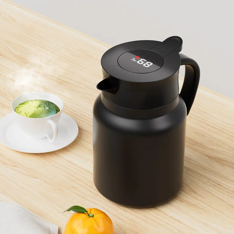 GIANXI 1000ML Keramik-Teekanne mit Innenfutter für Tee, Haushaltsfilterkaffeekanne mit Griff, Kaltwasserkessel, Kaffee- und Teegeschirr