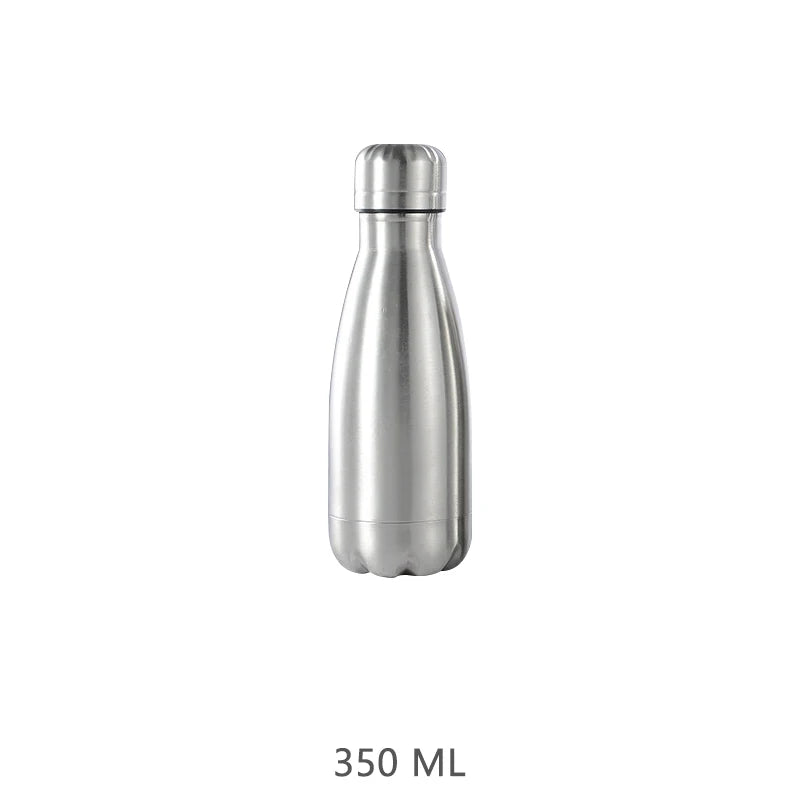 Stainless Steel Water Bottle Hot Cold Water Bottle for Travel Camping Sports Drink Bottles Drinkware Cup Hiking Water Bottle New