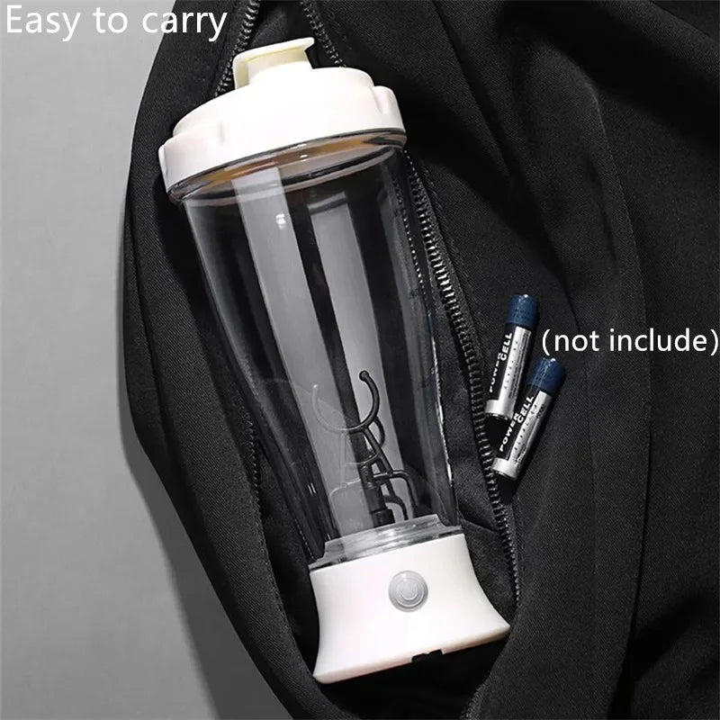 350ml Electric Protein Shaker Mixing Cup Automatic Self Stirring Water Bottle Mixer One-button Switch Drinkware for Fitness Gym