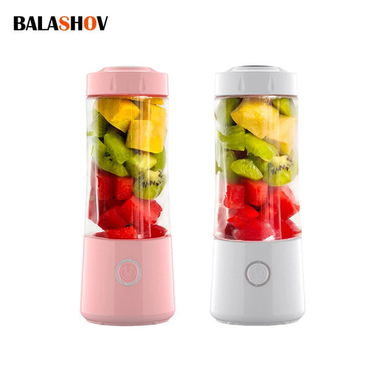 Portable juicer machine blender 400ML Usb Mini Blender Fresh Fruit Extractors Food Milkshake Multifunction Juice Machine