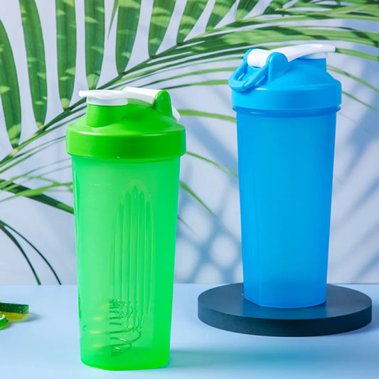 Bouteille Shaker Fitness Portable avec Graduation - 600ml
