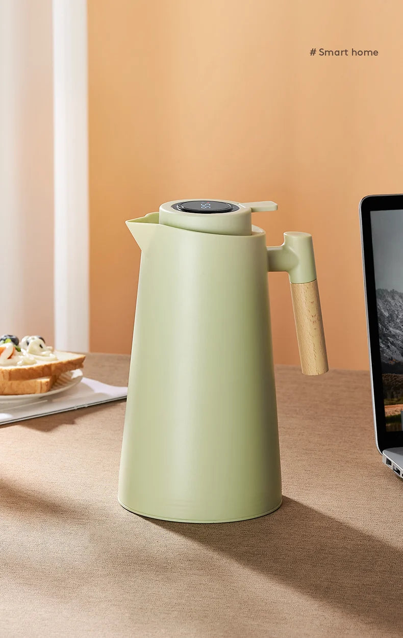 GIANXI Thermos-Wasserflasche, große Kapazität, Thermos-Wasserflasche, kleine Thermoskanne im Studentenwohnheim, Glas-Innenthermoskanne