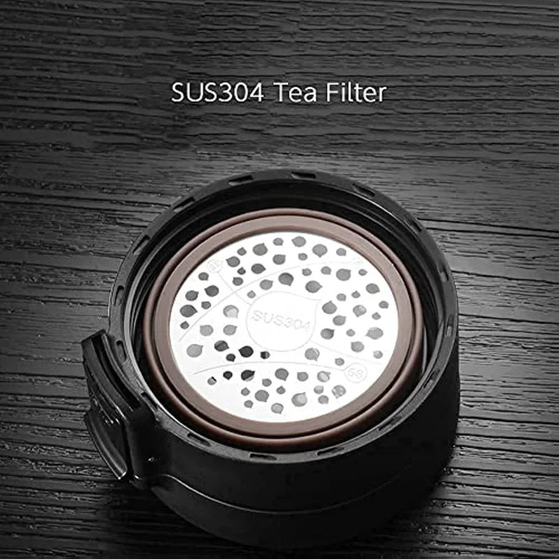 380/500ml Stainless Steel Thermos Coffee Cup Bounce Vacuum Cup Double Layer Tea Mug Drinking Cup Water Cup Office Business Cup