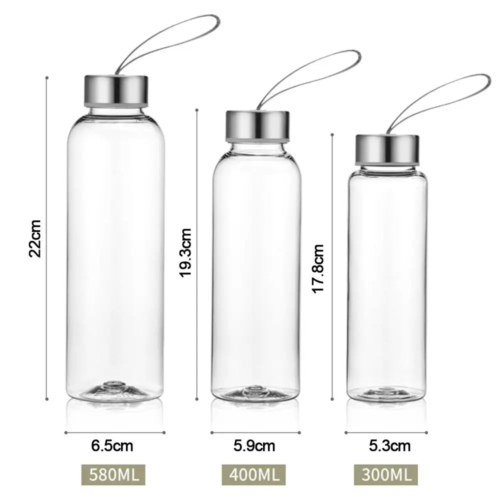 Simple Sport Water Bottle Large Capacity Tea Coffee Cup High Quality Plastic Drinking Water Cup Portable Outdoors Kitchen Tools