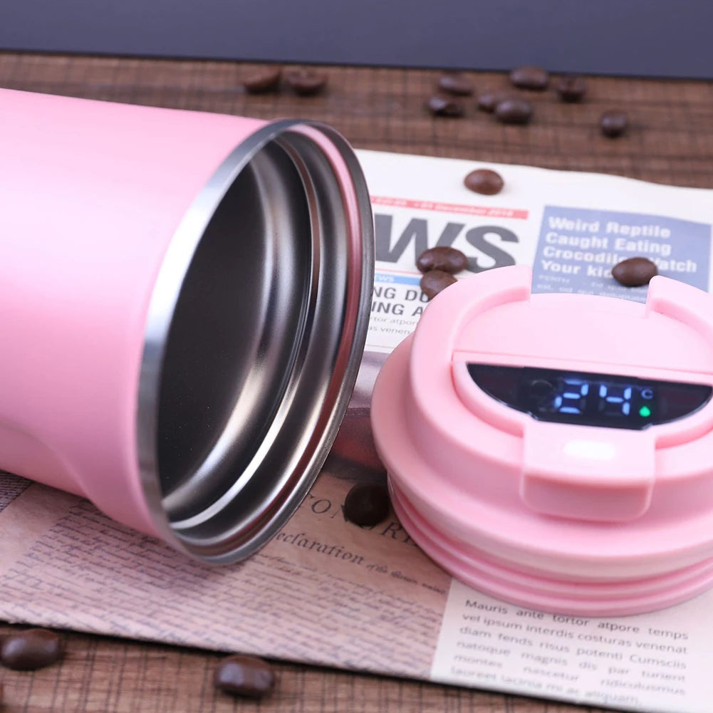 Thermal Coffee Mug Portable Stainless Steel Thermal Coffee Mug Leakproof Travel Camping Picnic Coffee Mug For Women Men