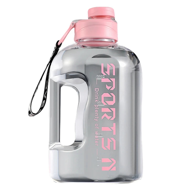 1.7/2.7L Sports Water Bottle Large Capacity Travel Water Bottle Flip Leak Proof Water Cup Environmentally Plastic Water Bottles