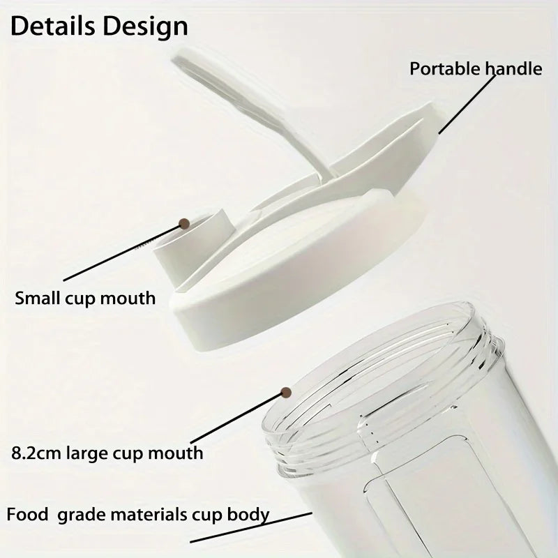 Xiaomi Self-Stirring Shaker Cup USB Charging Shaker Cup for Protein Shake Meal Replacement Shake Portable Sport Mixing Cup 450ml