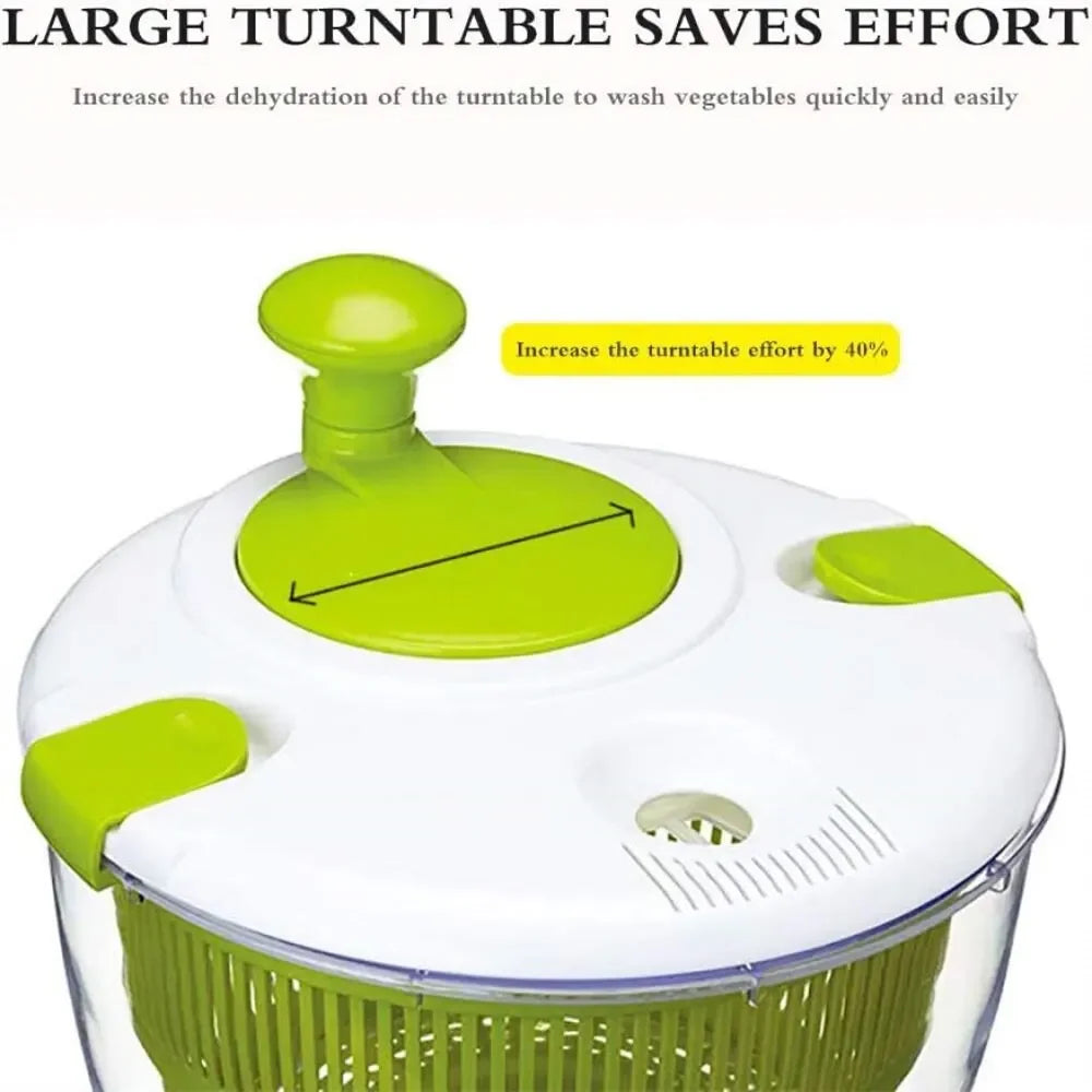 Multifunction Manual Salad Spinner Dryer Vegetable Fruit Food Dehydrator Quick Drying Kitchen Household Vegetable Dehydrator