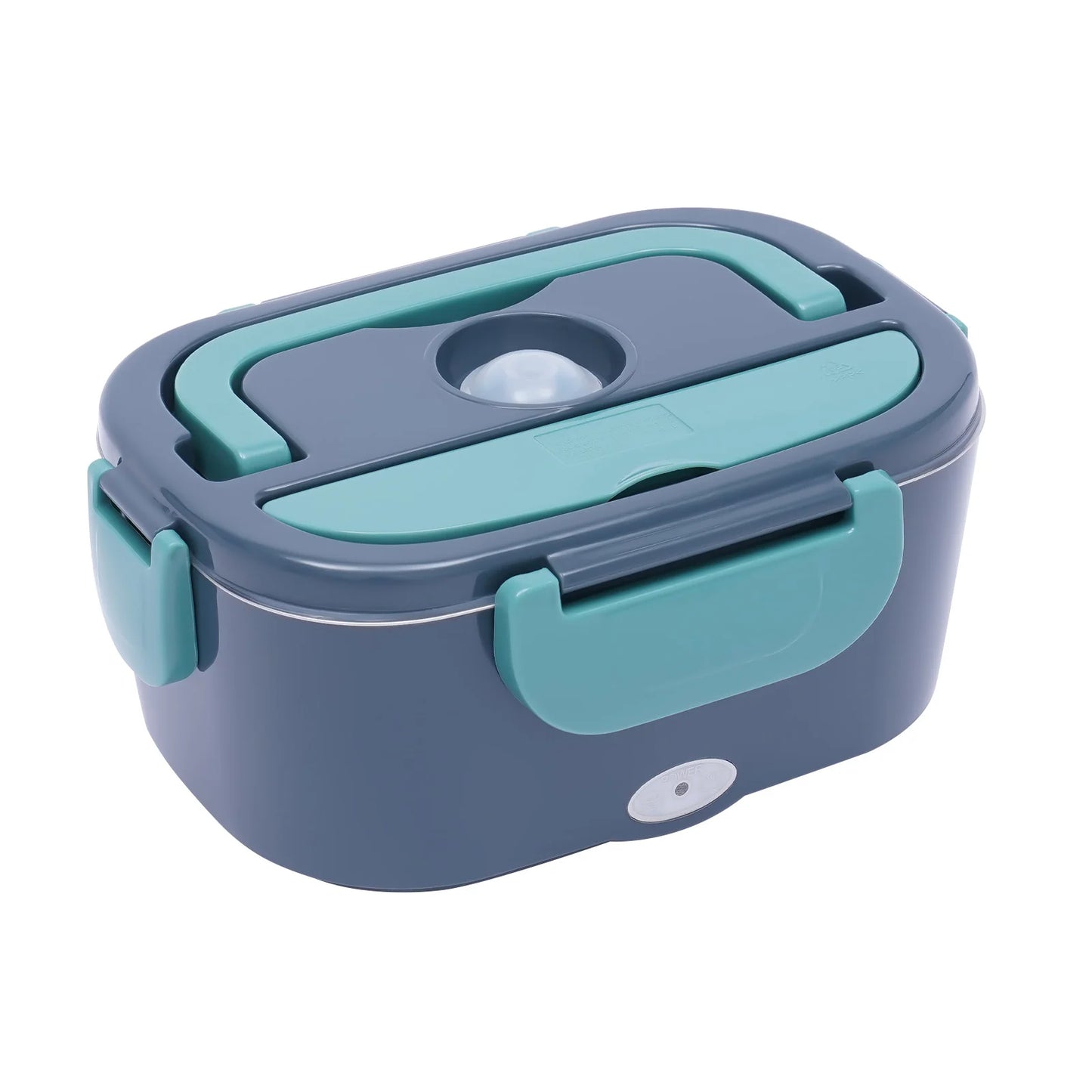 3-in-1 Electric Lunch Box 1.5L Portable Food Warmer with Vehicle Powering Cable and  Socket Powering Cable