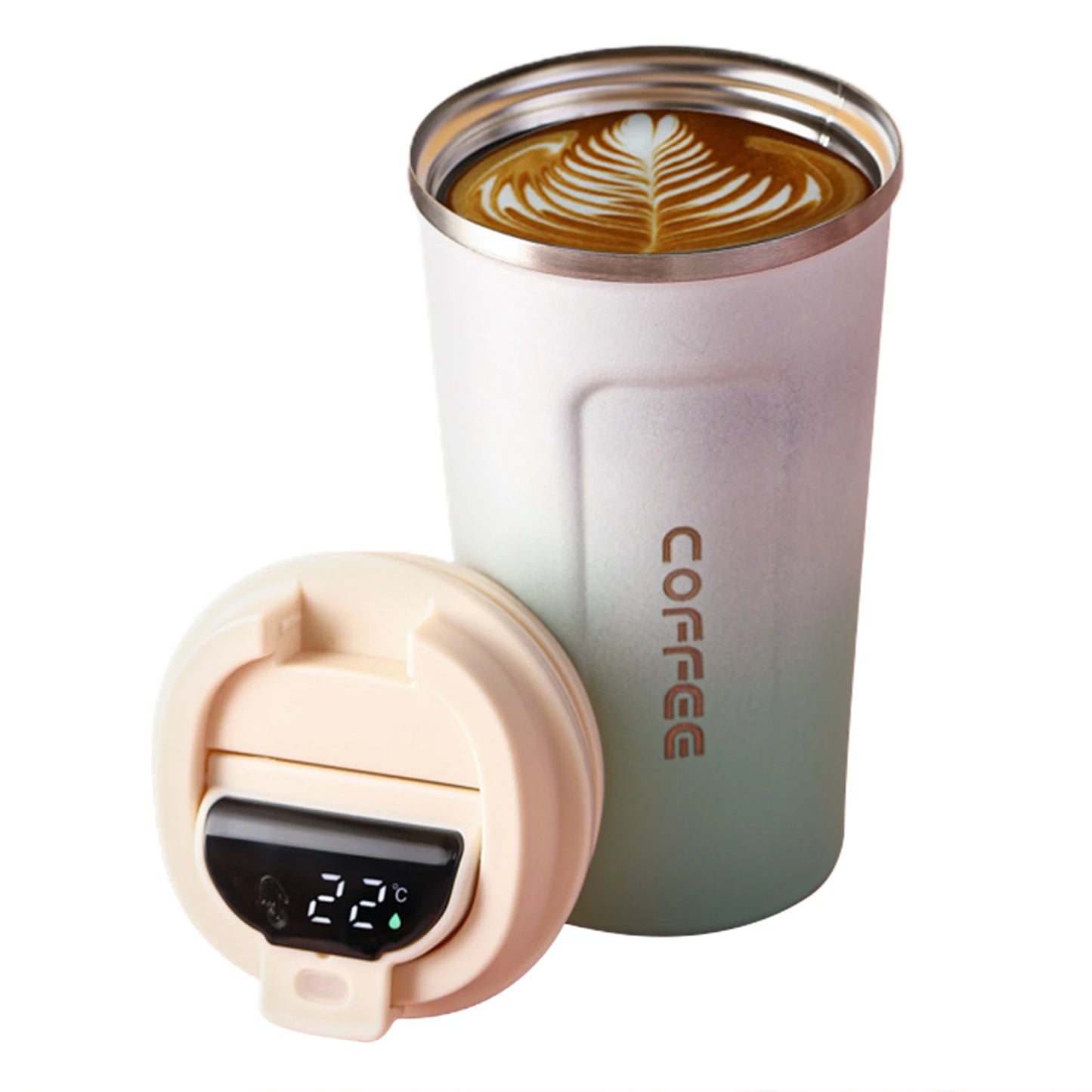 Thermal Coffee Mug Portable Stainless Steel Thermal Coffee Mug Leakproof Travel Camping Picnic Coffee Mug For Women Men