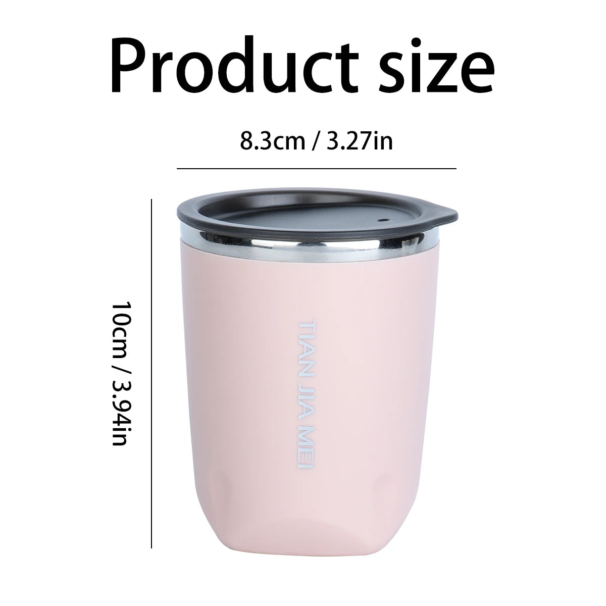 Thermal Mug Beer Cups 300Ml Stainless Steel Thermos For Tea Coffee Water Bottle Vacuum Insulated Leakproof With Lids Drinkware