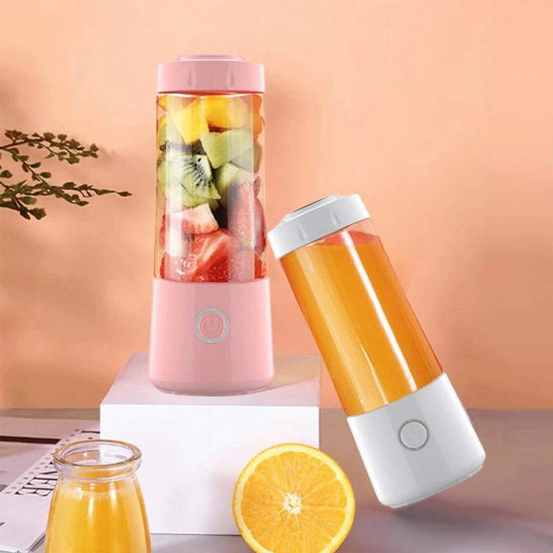 Portable juicer machine blender 400ML Usb Mini Blender Fresh Fruit Extractors Food Milkshake Multifunction Juice Machine