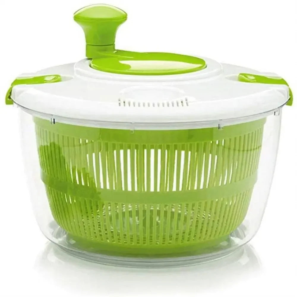 Multifunction Manual Salad Spinner Dryer Vegetable Fruit Food Dehydrator Quick Drying Kitchen Household Vegetable Dehydrator