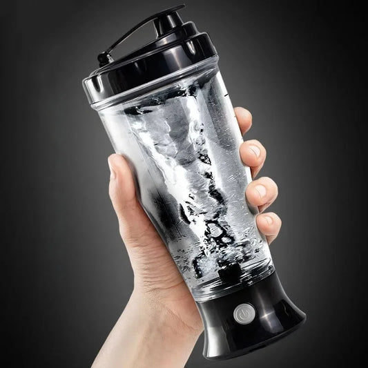 1 Stück tragbarer elektrischer Kaffeerührbecher, Milchproteinpulver-Shaker-Becher, Plastikwasserflasche für Fitness, Fitnessstudio, Sport, Lazy Cup