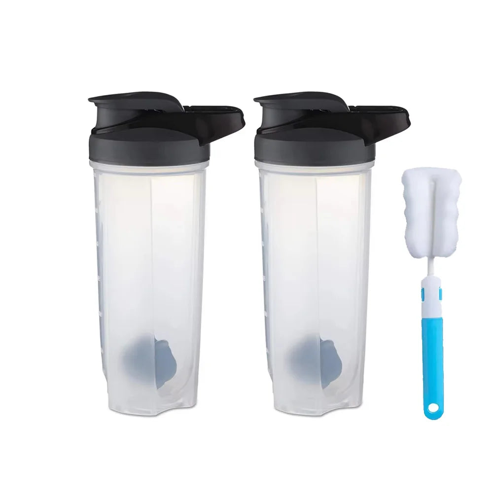 28 oz Shaker Bottles for Protein Shakes, Shaker Cups with Ball Blender Whisk, Shaker Bottle with Handle, Travel To Go