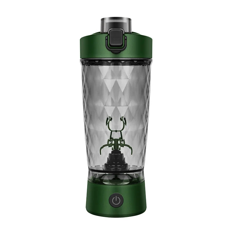 650 ml Elektrischer Proteinpulver-Mischbecher Automatischer Shaker-Flaschenmixer Shake-Flasche Milchkaffee-Mixer Wasserkocher für das Fitnessstudio im Freien