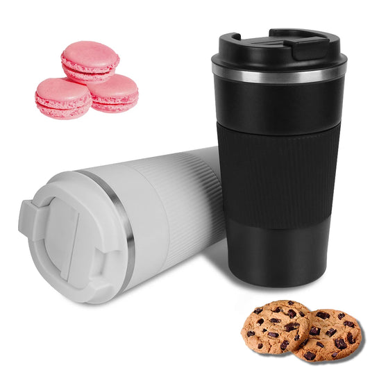 510ml Coffee Thermos Mug Suitable for outdoor Stainless Steel Multipurpose Portable Business office Cup - Gabriel