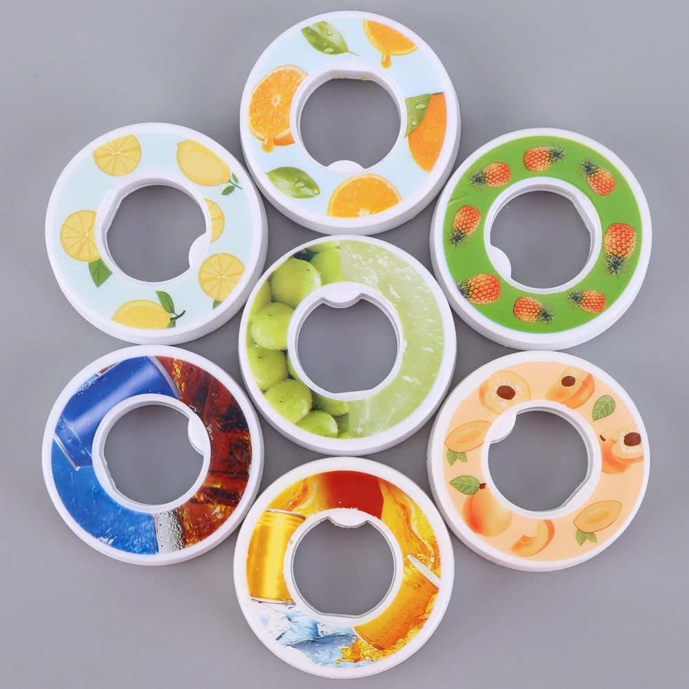 10-1pc Flavour Pods Sports Water Bottle Air Pods 0 Calories Fragrance Ring Drinking Bottle Scented Pods Water Cup Fragrant Rings