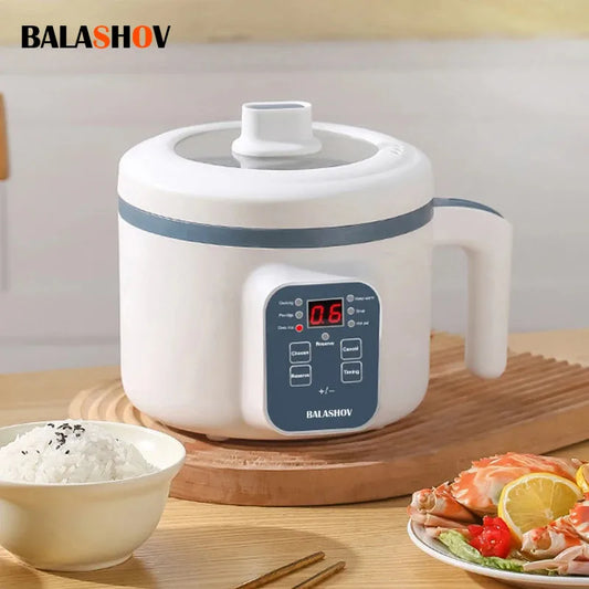 110V/220V Elektrischer Reiskocher Multicooker Multifunktionstopf Mini Hotpot Geräte für die Küche und den Haushalt Töpfe Angebote