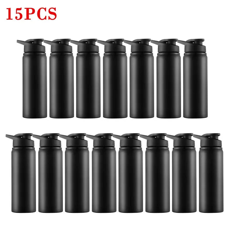 Portable Large Capacity Stainless Steel Portable Water Bottle Wide Mouth Vacuum Flask Thermos Fashionable Sports Travel