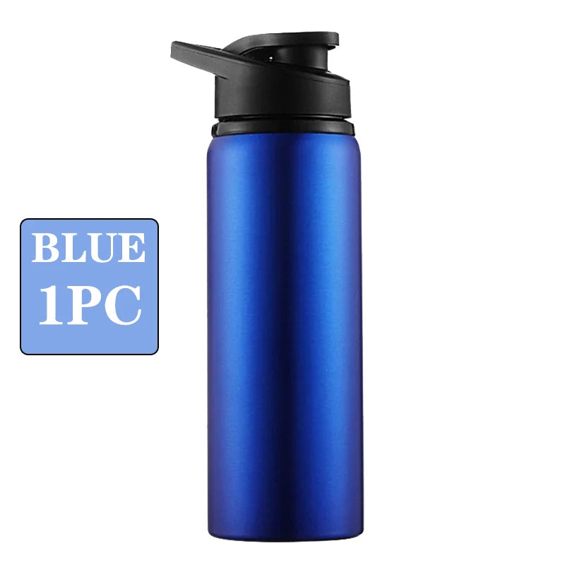 Portable Stainless Steel Water Bottle Bicycle Riding Drinking Water Bottle Outdoor Sport Travel Mug Metal Stainless Steel Bottle