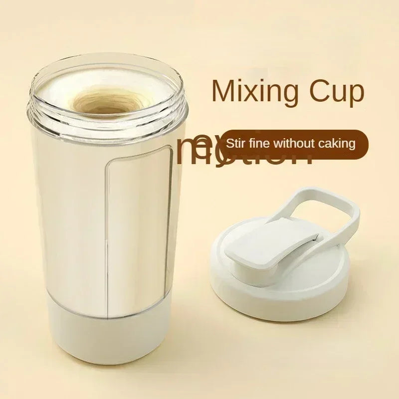 450ml Portable Electric Protein Shaker Bottle USB Rechargeable Blender Multipurpose Mixer Cups for Fitness Workout