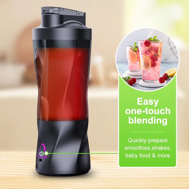 2024 New Juicer Home Travel Portable Juicing Cup Rechargeable Juice Machine Multifunctional 700ML Blender