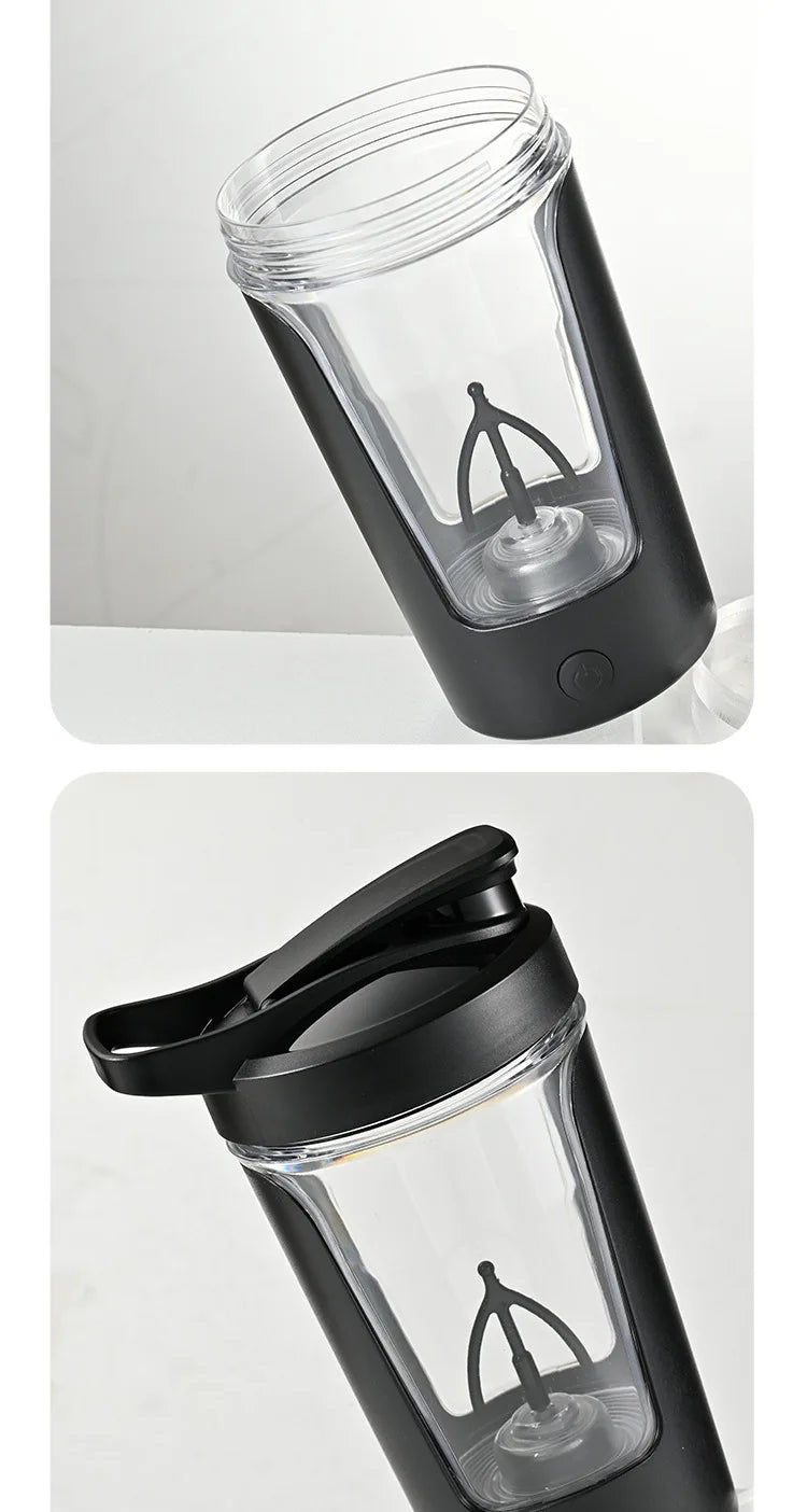 Electric Protein Shaker Bottle Mixing cup Automatic Self Stirring Mug Coffee Milk Cup Portable Blender Sports Fitness Kettle 35