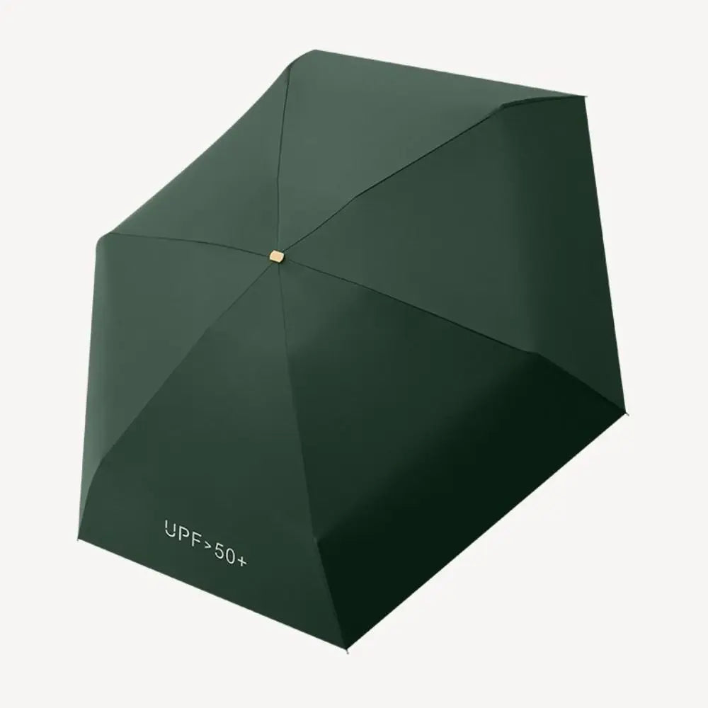 Mini Sun Umbrella Vinyl Folding Umbrella UV Ultraviolet Protection Small Pocket Rain Umbrella Sun Shade Pocket Parasol Capsule