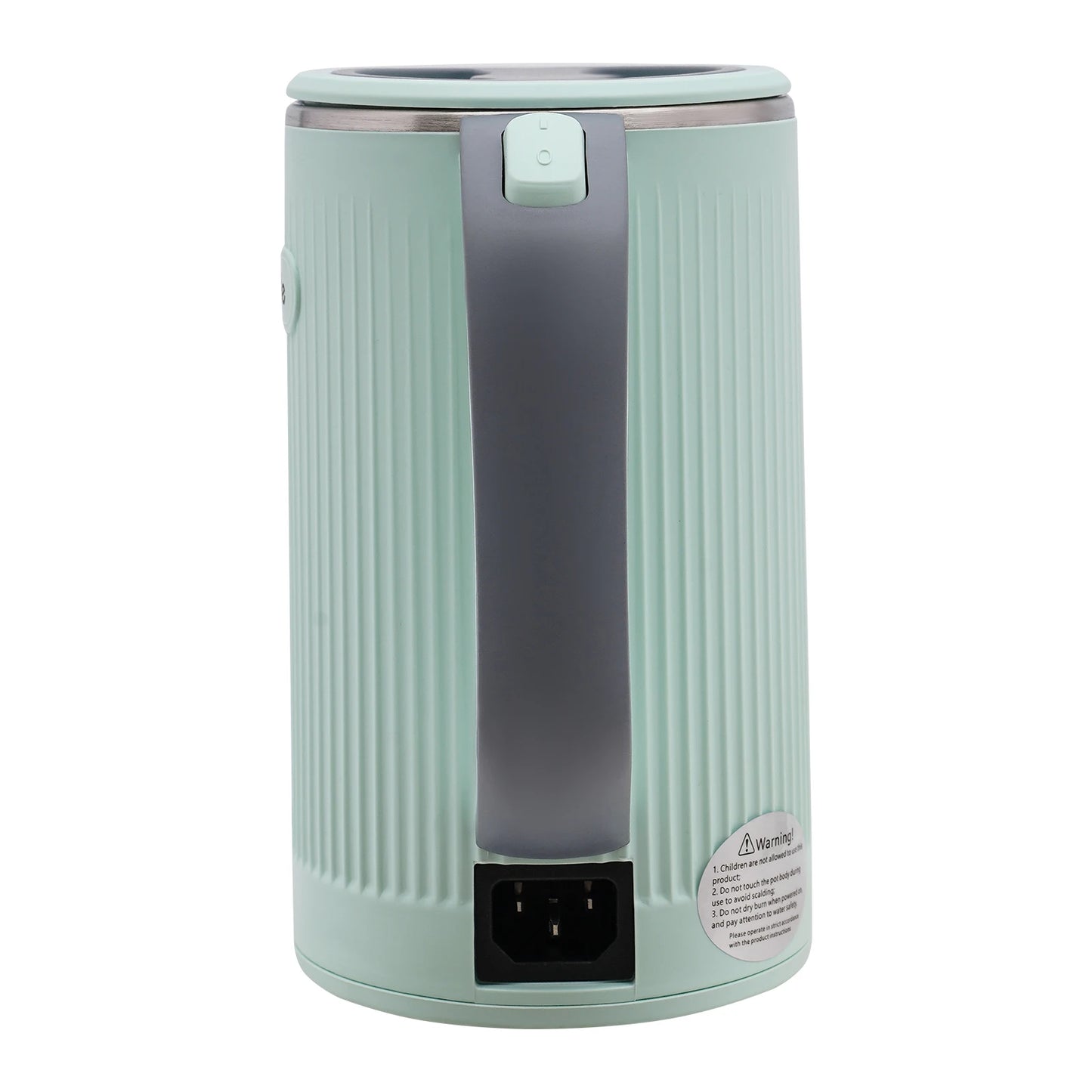 800ml Electric Tea Kettle Stainless Steel Water Heater Travel Portable Electric Kettle Base Separation 600w Teapot